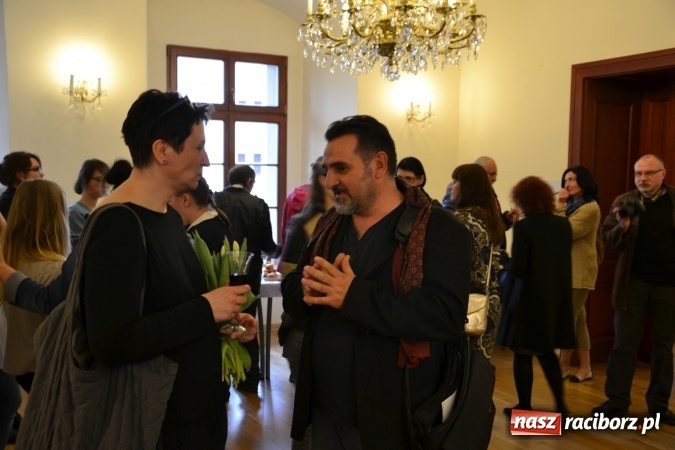 Zdjęcie w galerii na portalu naszraciborz.pl: PALIMPSESTY - wernisaż prac Joanny Apanowicz na zamku wiadomości z regionu