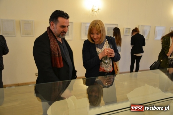 Zdjęcie w galerii na portalu naszraciborz.pl: PALIMPSESTY - wernisaż prac Joanny Apanowicz na zamku wiadomości z regionu