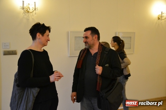 Zdjęcie w galerii na portalu naszraciborz.pl: PALIMPSESTY - wernisaż prac Joanny Apanowicz na zamku wiadomości z regionu