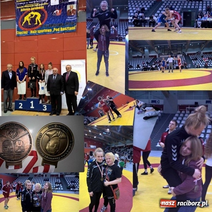 Zdjęcie w galerii na portalu naszraciborz.pl: Złote Duksa i Sperka, srebrna Walerzak. Sukcesy zapaśniczek MKZ Unia wiadomości z regionu
