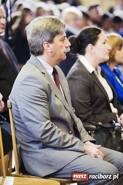 Zdjęcie w galerii na portalu naszraciborz.pl: W CKZiU nr 1 obchodzono święto Patrona wiadomości z regionu