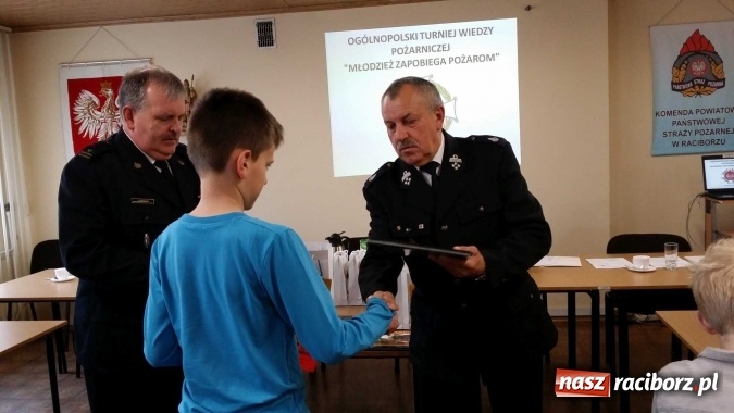 Zdjęcie w galerii na portalu naszraciborz.pl: Za nami powiatowe eliminacje Og&oacute;lnopolskiego Turnieju Wiedzy Pożarniczej wiadomości z regionu