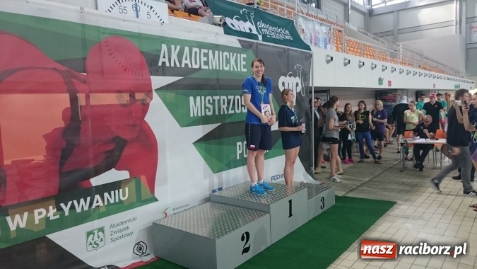 Zdjęcie w galerii na portalu naszraciborz.pl: Akademickie Mistrzostwa Polski: Sukcesy pływaków raciborskiej PWSZ wiadomości z regionu