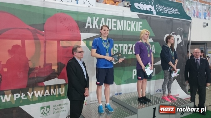 Zdjęcie w galerii na portalu naszraciborz.pl: Akademickie Mistrzostwa Polski: Sukcesy pływaków raciborskiej PWSZ wiadomości z regionu