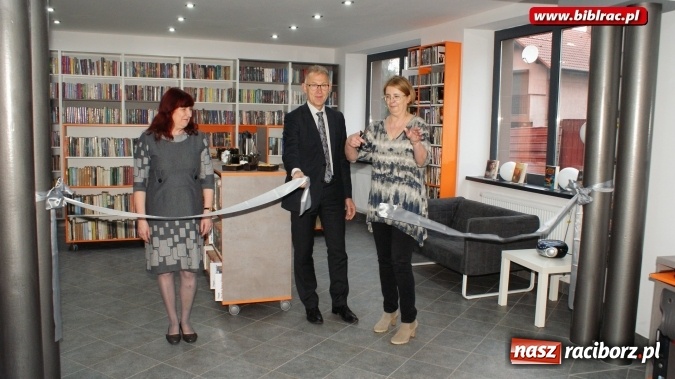 Zdjęcie w galerii na portalu naszraciborz.pl: Biblioteka na Bielskiej 12 - nowe miejsce na kulturalnej mapie Raciborza  wiadomości z regionu