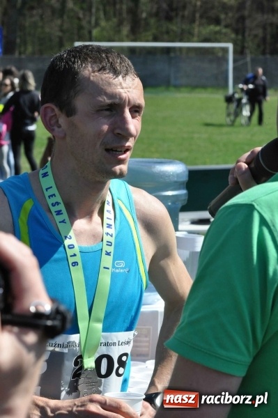 Zdjęcie w galerii na portalu naszraciborz.pl: I Kuźniański Półmaraton Leśny - zdecydowana wygrana Ukraińca wiadomości z regionu