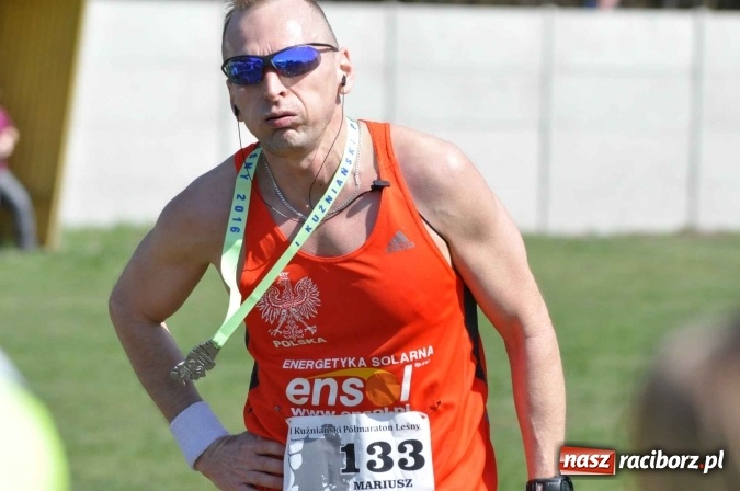 Zdjęcie w galerii na portalu naszraciborz.pl: I Kuźniański Półmaraton Leśny - zdecydowana wygrana Ukraińca wiadomości z regionu