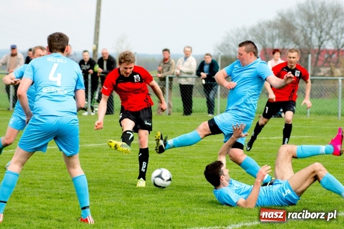 Zdjęcie w galerii na portalu naszraciborz.pl: C klasa: Udany rewanż rezerw Borucina. Cztery trafienia Konrada Świstowskiego wiadomości z regionu