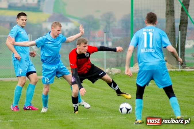 Zdjęcie w galerii na portalu naszraciborz.pl: C klasa: Udany rewanż rezerw Borucina. Cztery trafienia Konrada Świstowskiego wiadomości z regionu