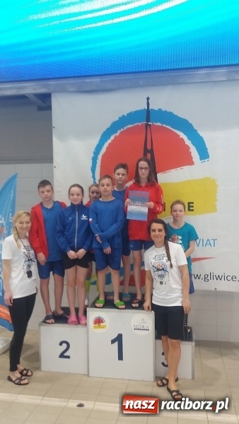 Zdjęcie w galerii na portalu naszraciborz.pl: Pływanie. Dobry start w lidze   wiadomości z regionu