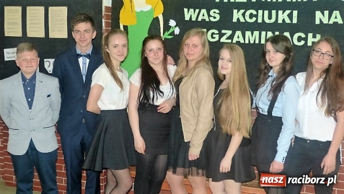 Zdjęcie w galerii na portalu naszraciborz.pl: Pierwszy dzień egzaminu gimnazjalnego w Gimnazjum nr 3 wiadomości z regionu