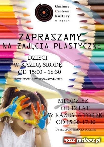 Zdjęcie w galerii na portalu naszraciborz.pl: GCK w Nędzy zaprasza na nowe zajęcia  wiadomości z regionu