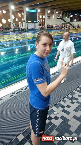 Zdjęcie w galerii na portalu naszraciborz.pl: Pływanie. Zwycięstwo Agnieszki Ostrowskiej  wiadomości z regionu