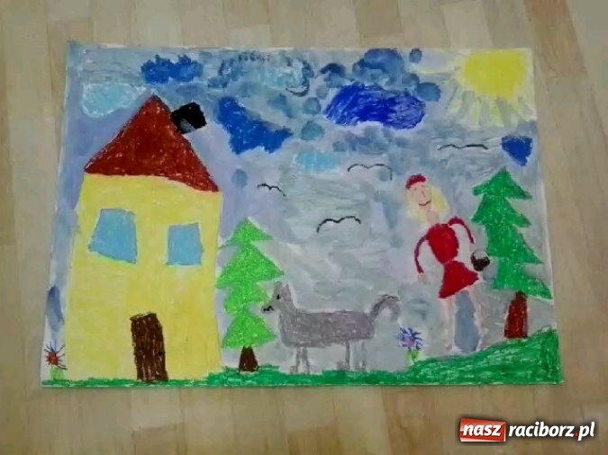 Zdjęcie w galerii na portalu naszraciborz.pl: Czerwony Kapturek, Roszpunka, Kr&oacute;lewna Śnieżka... czyli konkurs plastyczny Baśni Braci Grimm wiadomości z regionu