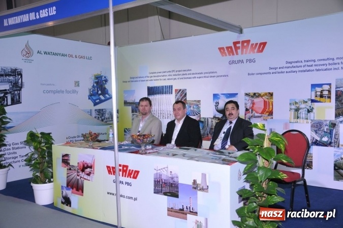 Zdjęcie w galerii na portalu naszraciborz.pl: Rafako na targach Oil Gas West Asia w Omanie   wiadomości z regionu