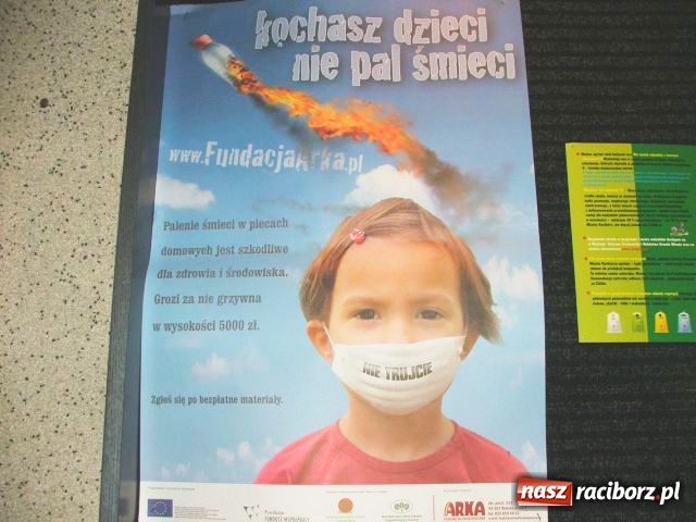 Zdjęcie w galerii na portalu naszraciborz.pl: Kochasz dzieci, nie pal śmieci wiadomości z regionu