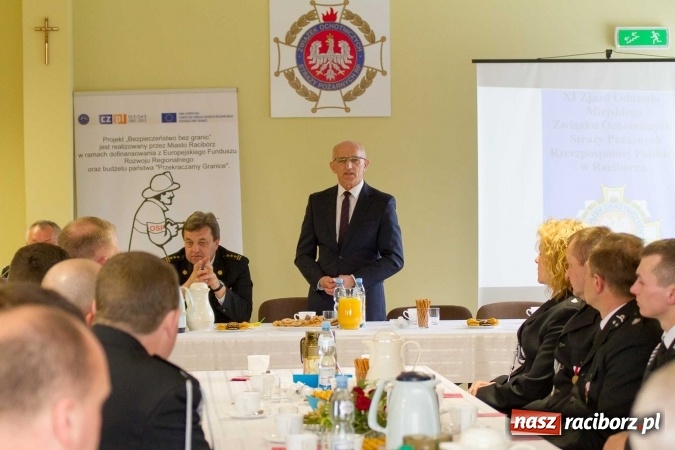 Zdjęcie w galerii na portalu naszraciborz.pl: W Markowicach odbył się XI Zjazd Miejski OSP wiadomości z regionu