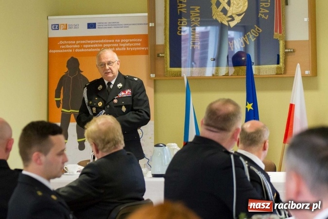 Zdjęcie w galerii na portalu naszraciborz.pl: W Markowicach odbył się XI Zjazd Miejski OSP wiadomości z regionu