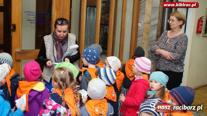 Zdjęcie w galerii na portalu naszraciborz.pl: Nocne odwiedziny przedszkolaków w bibliotece  wiadomości z regionu