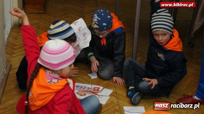 Zdjęcie w galerii na portalu naszraciborz.pl: Nocne odwiedziny przedszkolaków w bibliotece  wiadomości z regionu