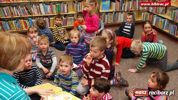 Zdjęcie w galerii na portalu naszraciborz.pl: Nocne odwiedziny przedszkolaków w bibliotece  wiadomości z regionu