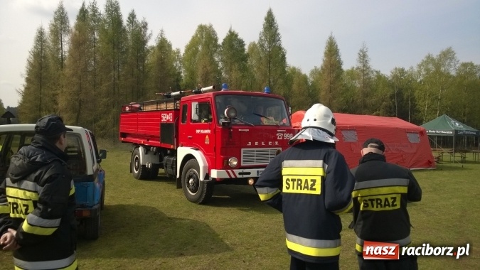 Zdjęcie w galerii na portalu naszraciborz.pl: Strażackie manewry w Rudach - kompania odwodowa ćwiczy gaszenie lasu wiadomości z regionu