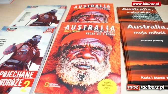 Zdjęcie w galerii na portalu naszraciborz.pl: Spotkanie do góry nogami z Australią i Markiem Tomalikiem w bibliotece  wiadomości z regionu