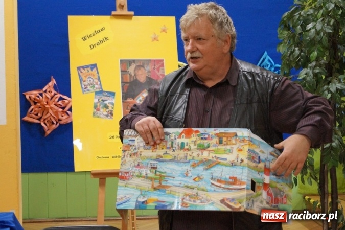 Zdjęcie w galerii na portalu naszraciborz.pl: Pisarz Wiesław Drabik gościem biblioteki w Nędzy  wiadomości z regionu