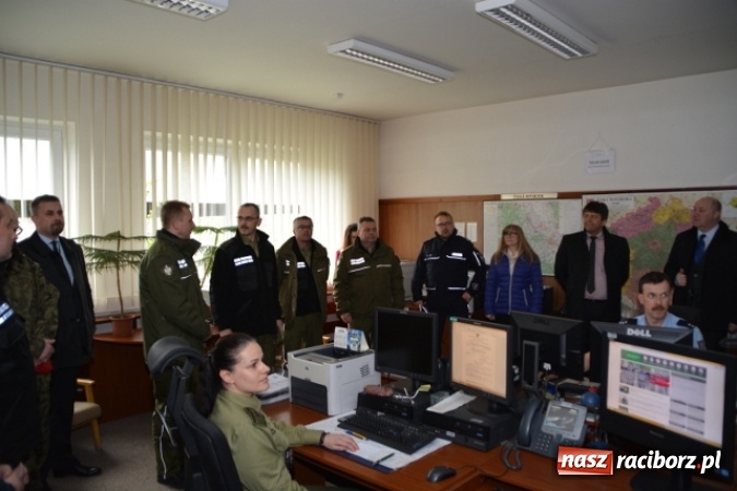 Zdjęcie w galerii na portalu naszraciborz.pl: ŚMOSG przeprowadził ćwiczenia z zakresu tymczasowego przywr&oacute;cenia kontroli granicznej wiadomości z regionu