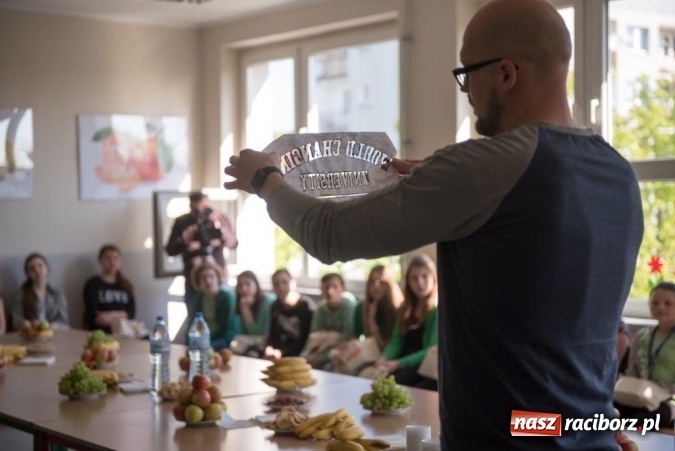 Zdjęcie w galerii na portalu naszraciborz.pl: Warsztaty dizajnerskie w szkole w Raciborzu wiadomości z regionu