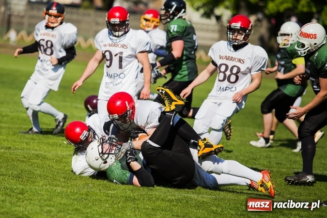 Zdjęcie w galerii na portalu naszraciborz.pl: Co za emocje! Futbol amerykański hitem w Raciborzu. Wysoka wygrana Raptors wiadomości z regionu