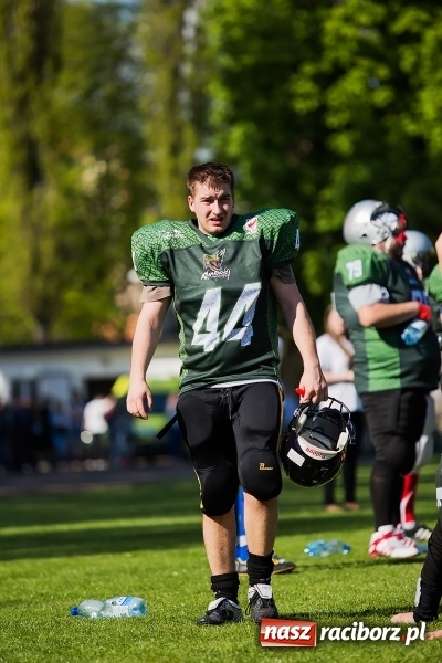Zdjęcie w galerii na portalu naszraciborz.pl: Co za emocje! Futbol amerykański hitem w Raciborzu. Wysoka wygrana Raptors wiadomości z regionu