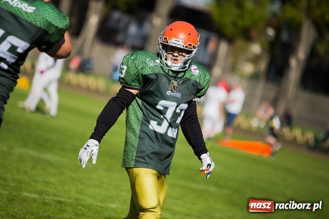 Zdjęcie w galerii na portalu naszraciborz.pl: Co za emocje! Futbol amerykański hitem w Raciborzu. Wysoka wygrana Raptors wiadomości z regionu