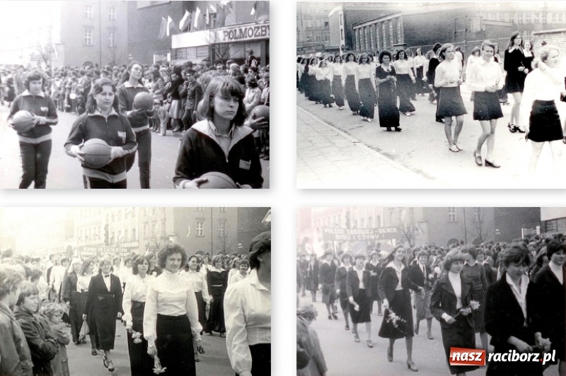 Zdjęcie w galerii na portalu naszraciborz.pl: Niech się święci 1 Maja - Racibórz czasów PRL  wiadomości z regionu