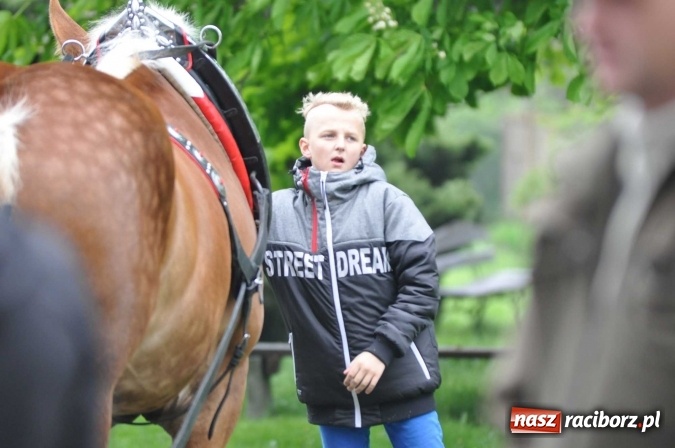 Zdjęcie w galerii na portalu naszraciborz.pl: Pradawnym zwyczajem ojców w Pogrzebieniu na św. Floriana odbyła się procesja konna wiadomości z regionu