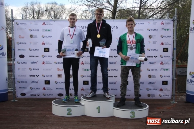 Zdjęcie w galerii na portalu naszraciborz.pl: Mistrzostwa Polski w Aquathlonie z udziałem reprezentant&oacute;w ZSOMS Racib&oacute;rz wiadomości z regionu