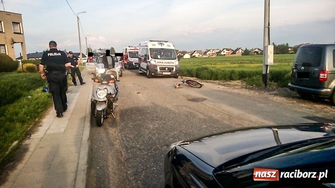 Zdjęcie w galerii na portalu naszraciborz.pl: 79-latek sprawcą zderzenia motoroweru i roweru na Ocicach wiadomości z regionu