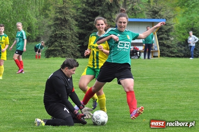 Zdjęcie w galerii na portalu naszraciborz.pl: Piłkarki z Gamowa bliskie sprawienia niespodzianki wiadomości z regionu