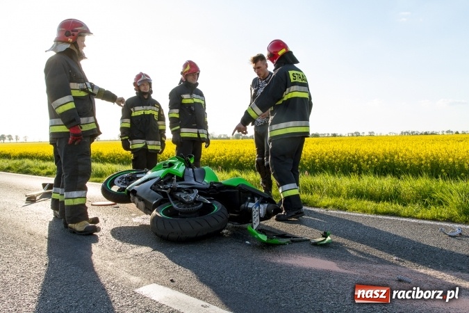 Zdjęcie w galerii na portalu naszraciborz.pl: Zderzenie motocykli na Ocicach - mandat za nieprawidłowe omijanie wiadomości z regionu