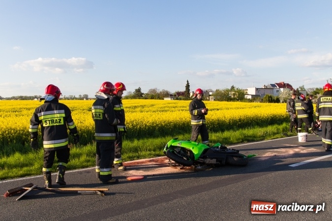 Zdjęcie w galerii na portalu naszraciborz.pl: Zderzenie motocykli na Ocicach - mandat za nieprawidłowe omijanie wiadomości z regionu