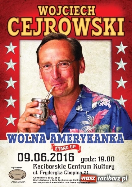 Zdjęcie w galerii na portalu naszraciborz.pl: 9 czerwca Wojciech Cejrowski odwiedzi Racibórz wiadomości z regionu