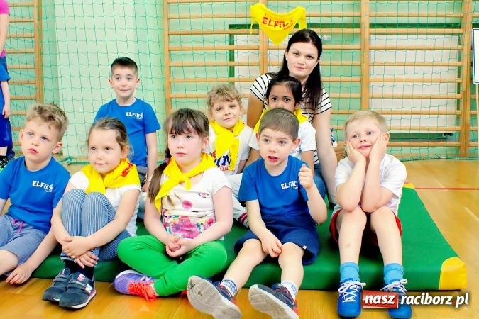 Zdjęcie w galerii na portalu naszraciborz.pl: XIV Międzyprzedszkolna Spartakiada przedszkolaków w Arenie Rafako wiadomości z regionu