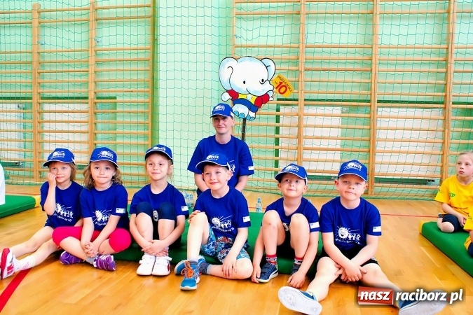 Zdjęcie w galerii na portalu naszraciborz.pl: XIV Międzyprzedszkolna Spartakiada przedszkolaków w Arenie Rafako wiadomości z regionu