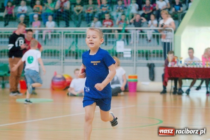 Zdjęcie w galerii na portalu naszraciborz.pl: XIV Międzyprzedszkolna Spartakiada przedszkolaków w Arenie Rafako wiadomości z regionu