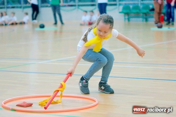 Zdjęcie w galerii na portalu naszraciborz.pl: XIV Międzyprzedszkolna Spartakiada przedszkolaków w Arenie Rafako wiadomości z regionu