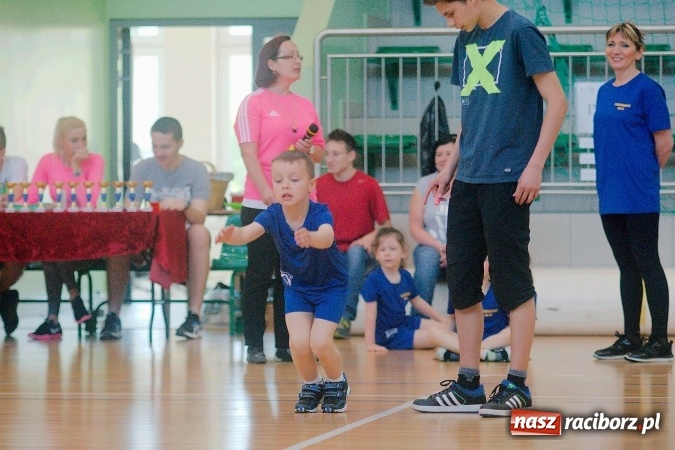 Zdjęcie w galerii na portalu naszraciborz.pl: XIV Międzyprzedszkolna Spartakiada przedszkolaków w Arenie Rafako wiadomości z regionu