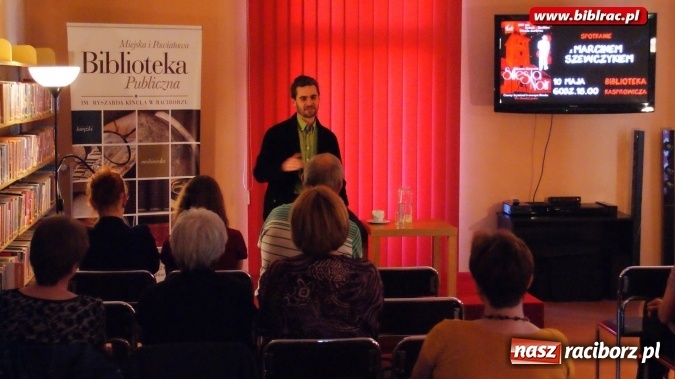 Zdjęcie w galerii na portalu naszraciborz.pl: Morderca między Rybnikiem a Raciborzem, czyli Silesia Noir na dobry początek kryminalnego Tygodnia Bibliotek  wiadomości z regionu