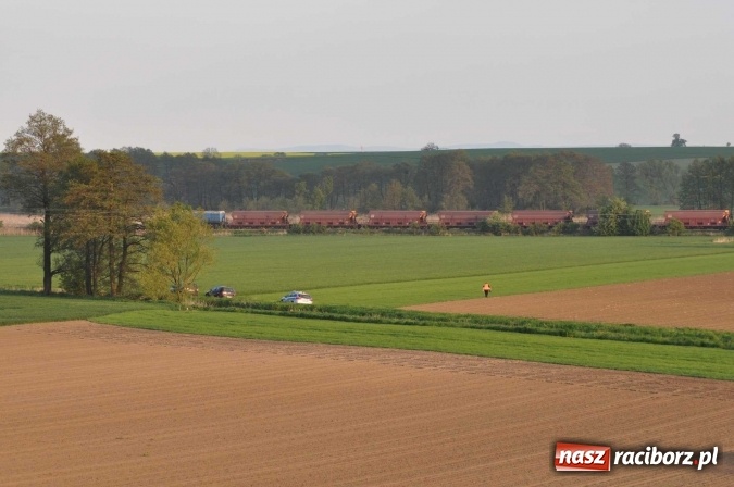 Zdjęcie w galerii na portalu naszraciborz.pl: Wypadek kolejowy na linii 194 Pietrowice Wielkie - Kietrz wiadomości z regionu