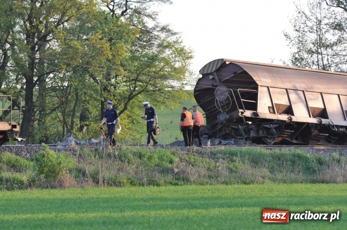 Zdjęcie w galerii na portalu naszraciborz.pl: Wypadek kolejowy na linii 194 Pietrowice Wielkie - Kietrz wiadomości z regionu