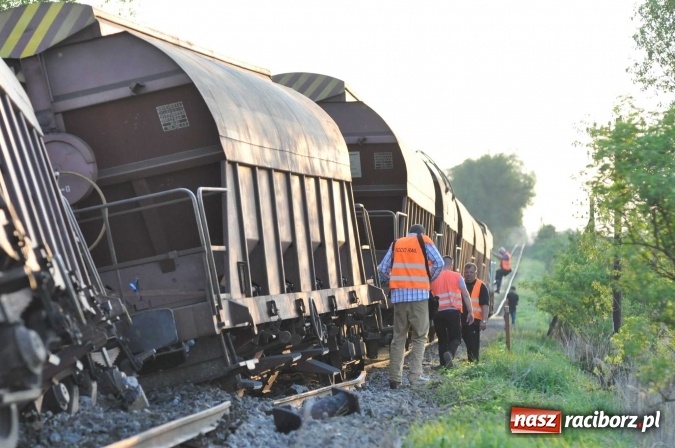 Zdjęcie w galerii na portalu naszraciborz.pl: Wypadek kolejowy na linii 194 Pietrowice Wielkie - Kietrz wiadomości z regionu